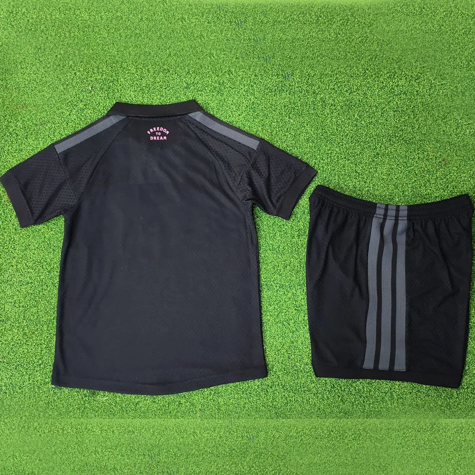 2026/27 Inter Miami Away Black Player Version Kids Jersey 球员版童装  带星