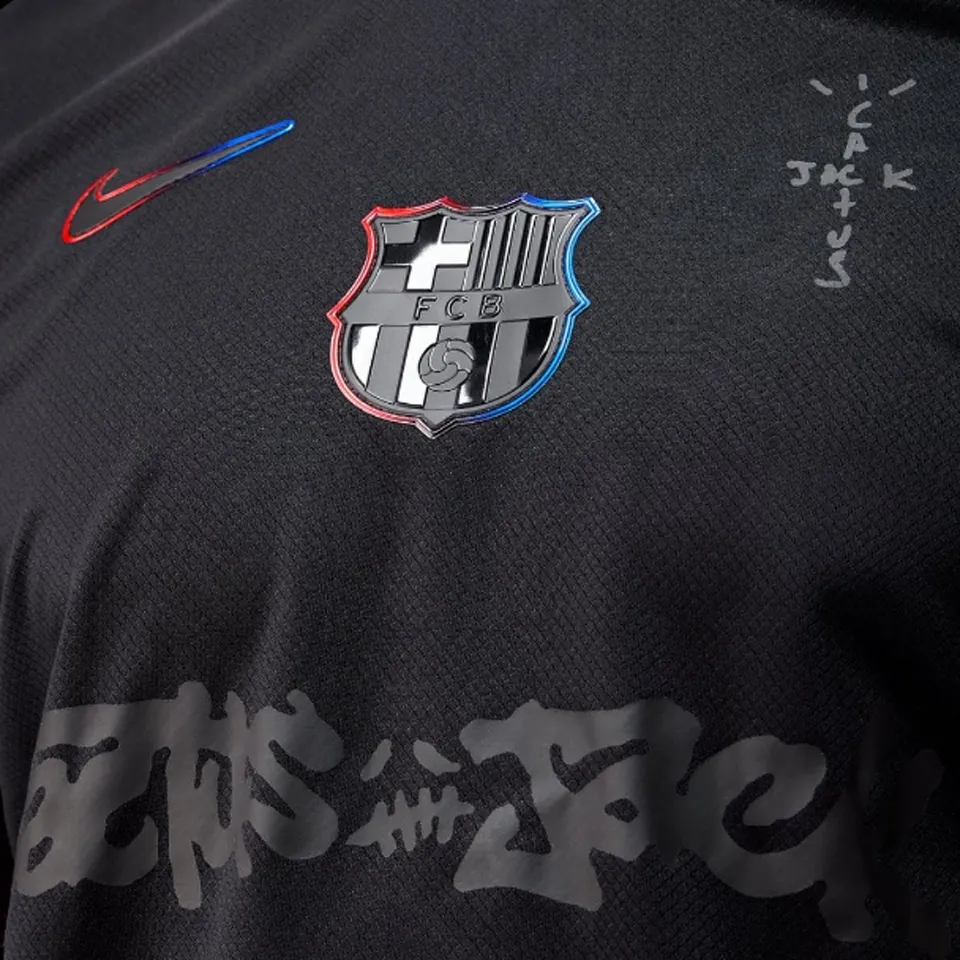 2024/25 BA x Travis Scott Away Player Version Soccer Jersey 球员版 胸前 新 广告 带左胸小广告