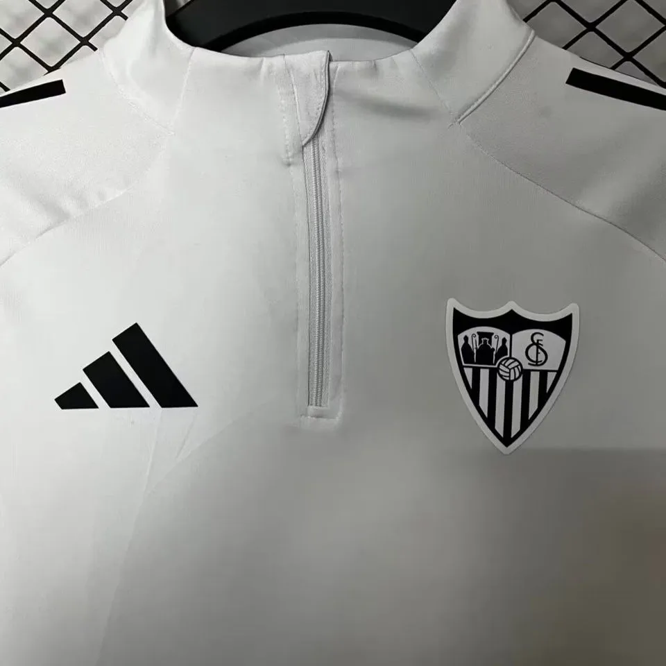 2026 Sevilla FC White Training Sweater