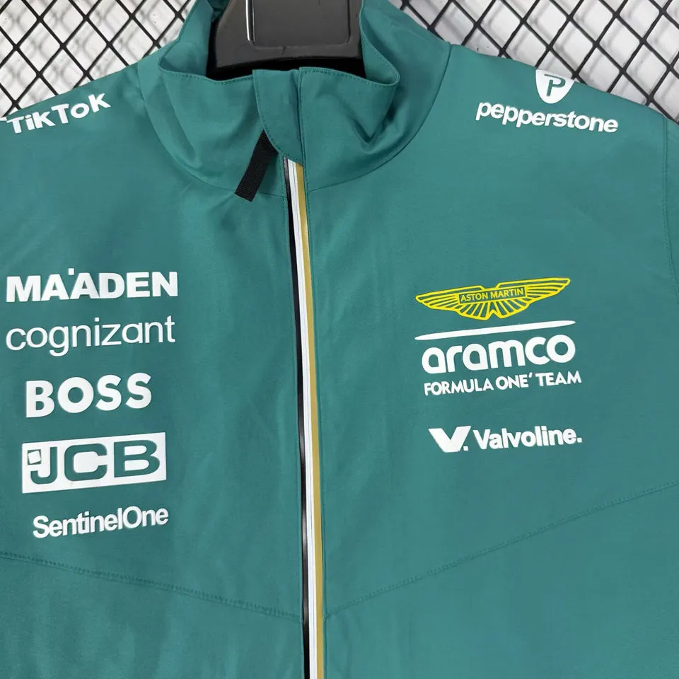 2026/27 Aston Martin F1 Green Windbreaker