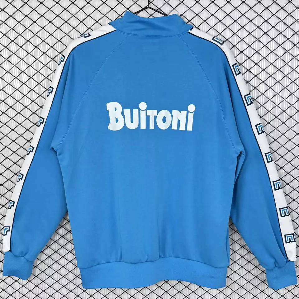 1987/1988 Napoli Blue Retro Jacket