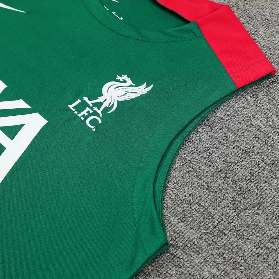 2025 Liv Green Vest Training Jersey(A Set)