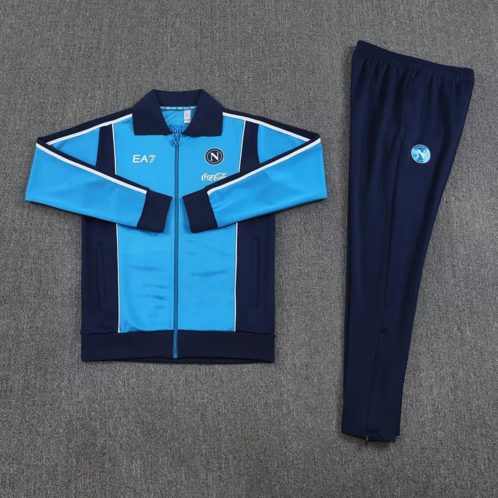 2026 Napoli Blue Jacket Tracksuit