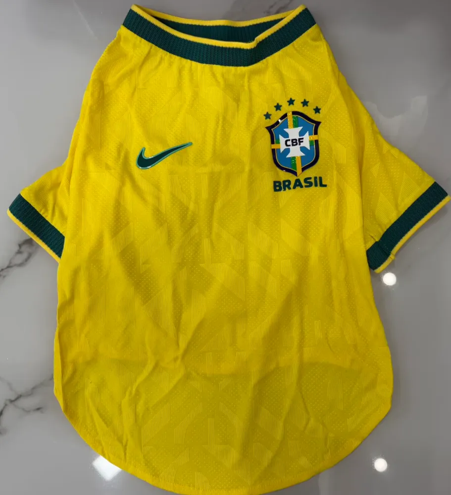 2026/27 Brazil Home Yellow pet jersey（宠物）