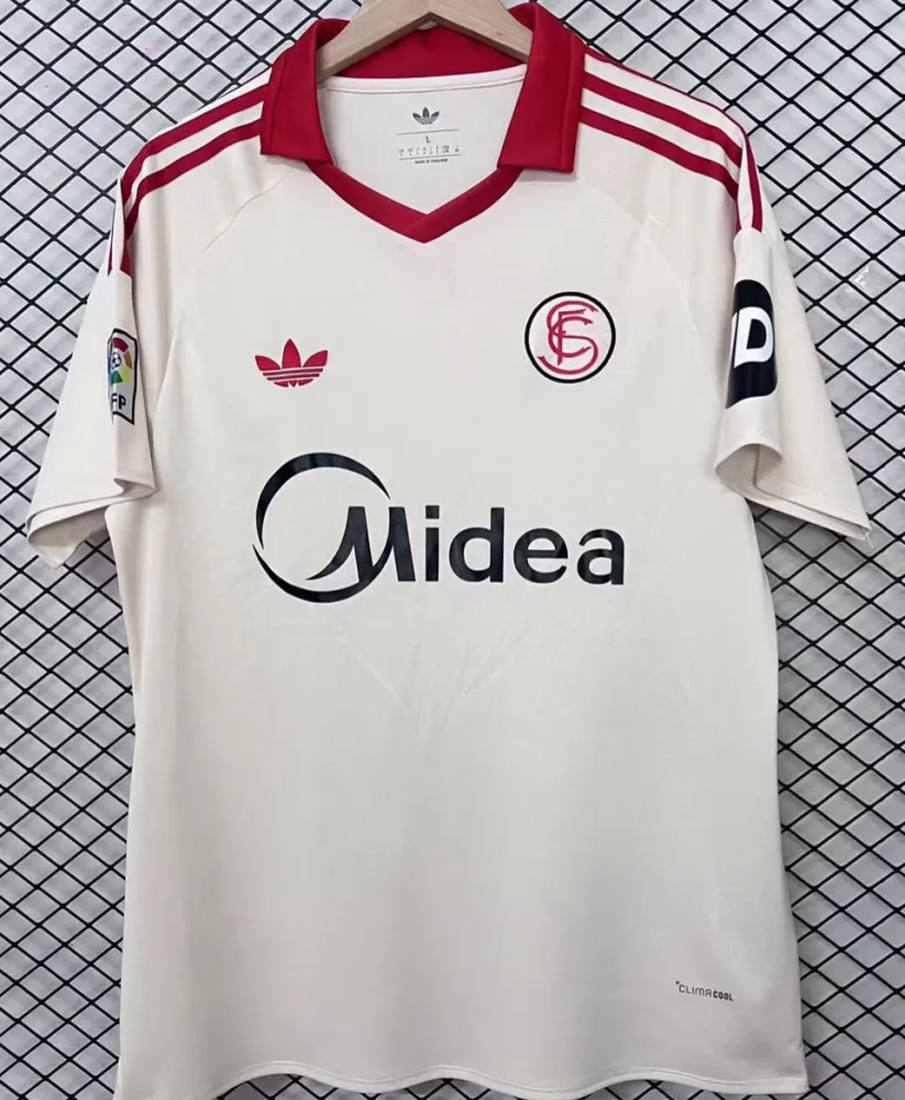 2026/27 SVL FC White Retro Style Soccer Jersey
