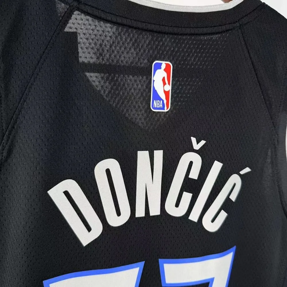 2026/27 Mavericks DONCIC #77 Black City version NBA Jersey