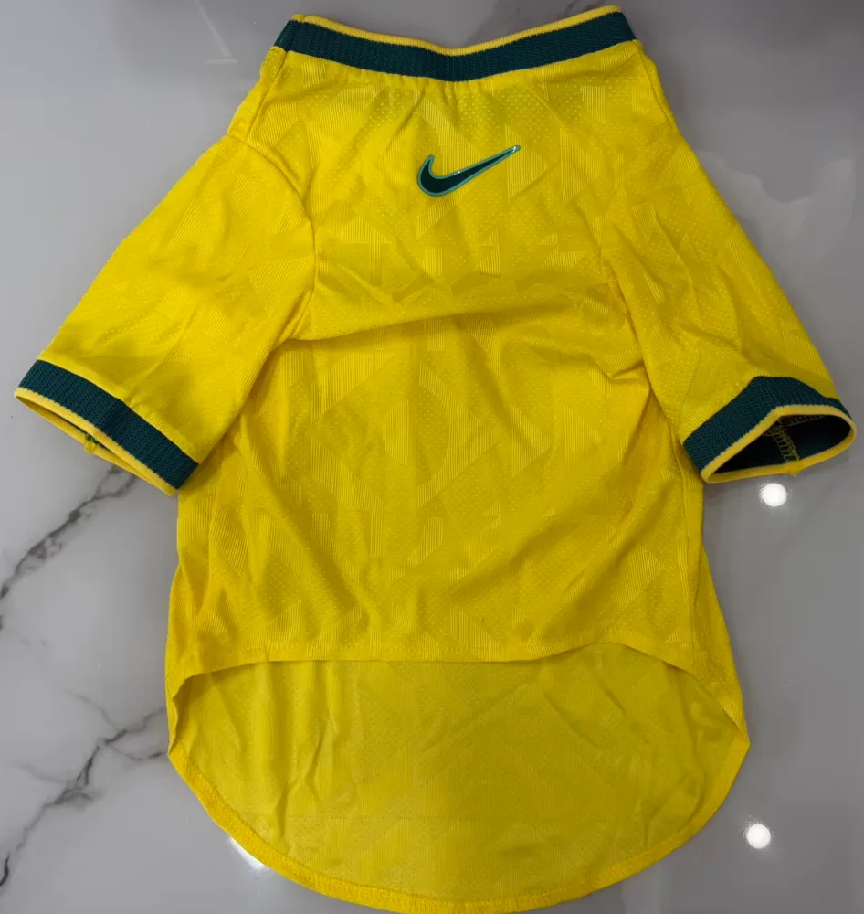 2026/27 Brazil Home Yellow pet jersey（宠物）