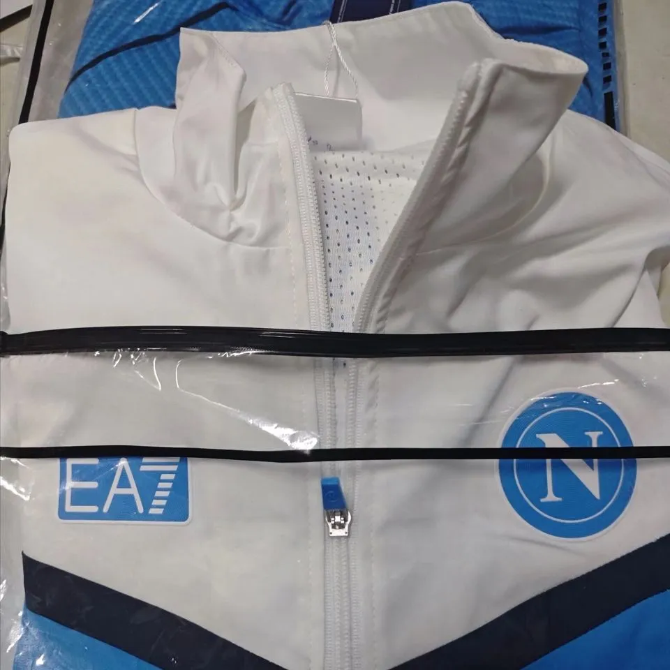 2026 Napoli White Windbreaker