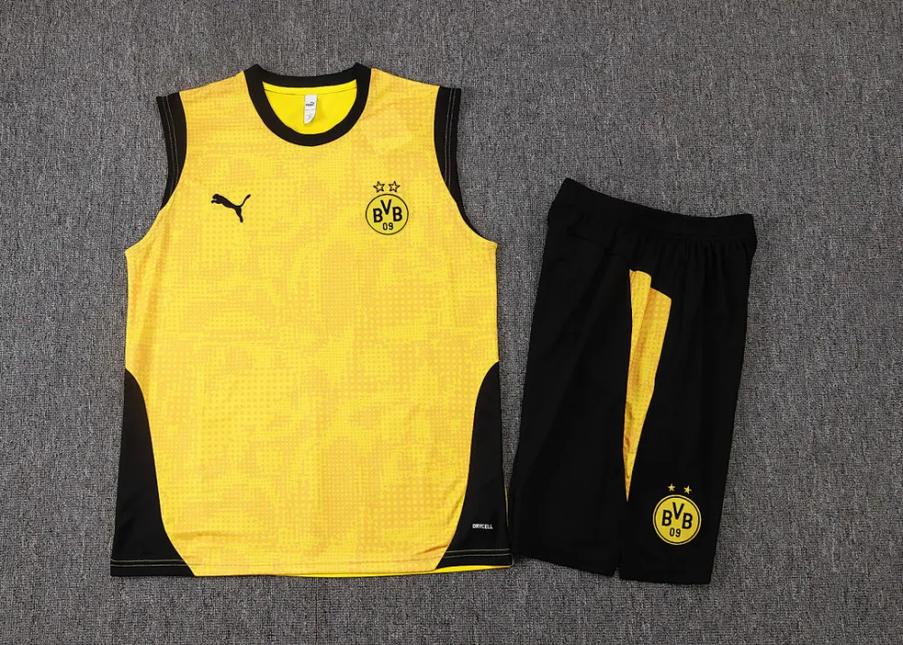 2026 BVB Yellow Vest Training Jersey (A Set)