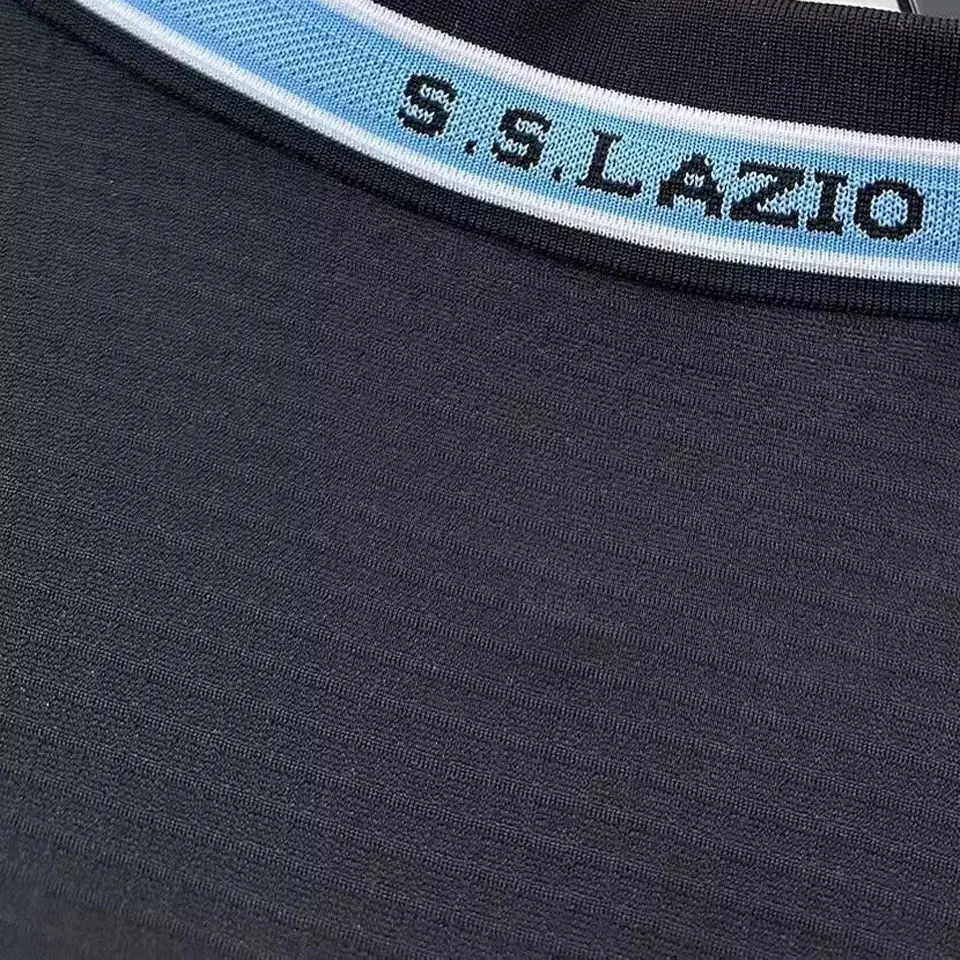 1998/99 Lazio Away Black Retro Soccer Jersey