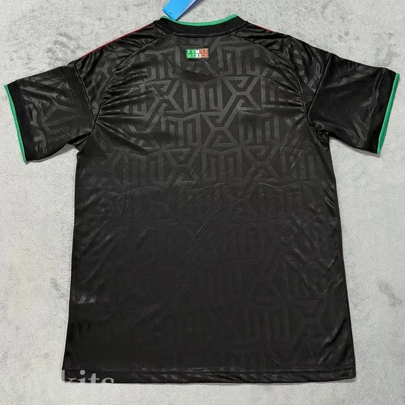 2025/26 Mexico Black Training Jersey(三色叶)