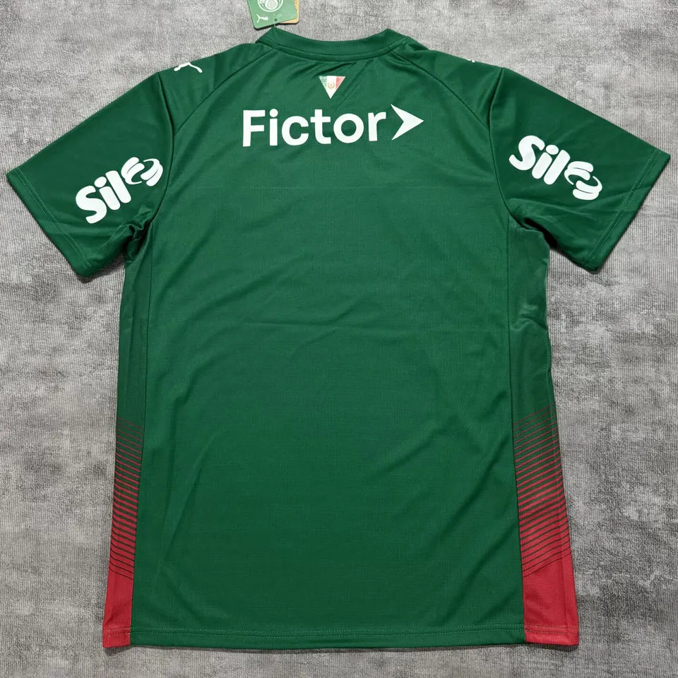 2026/27 Palmeiras 1:1 Quality Home Green Fans Soccer Jersey  (All Sponsor 全广告)