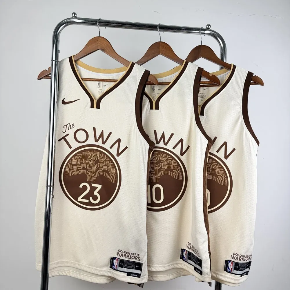 2026/27 Warriors CURRY #30 Beige City version NBA Jerseys