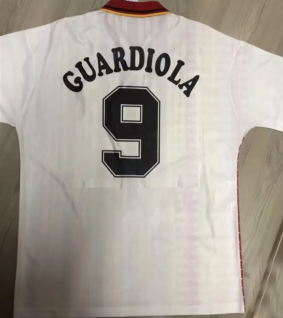 1994 Spain Away White Retro Soccer.. product image