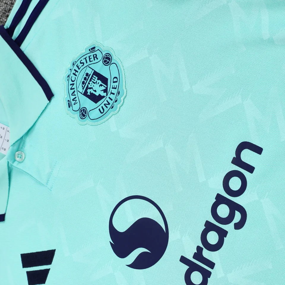 2025/26 M Utd POLO Short Jersey detail image