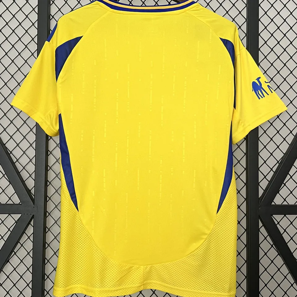 2024/25 Al Nassr Home Yellow Fans Soccer Jersey product image