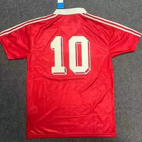 1990 Czechoslovak red shirt retro Jersey detail image