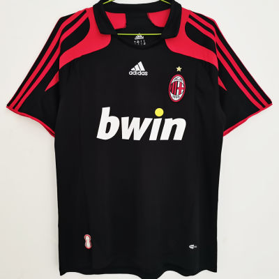 2007/08 AC Milan Third Black Retro..