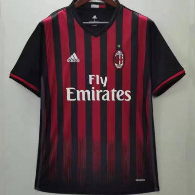 2016/17 AC Milan Home Retro Soccer..