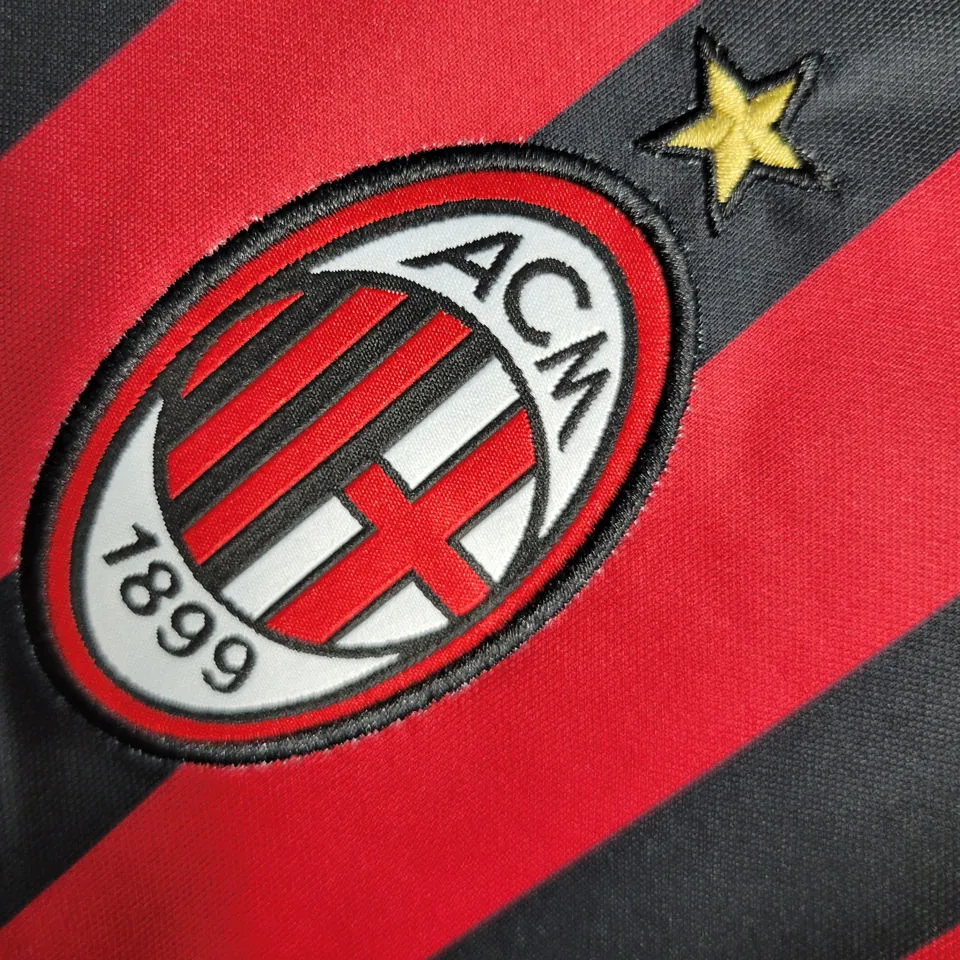 2016/17 AC Milan Home Retro Soccer.. detail image