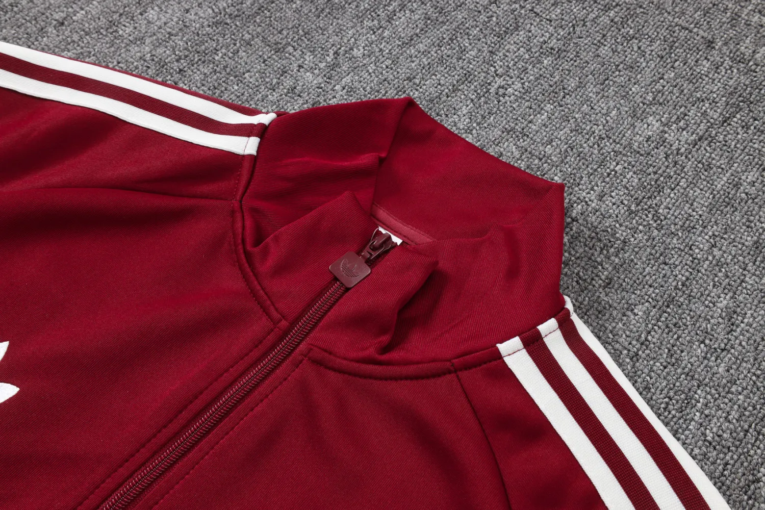 2026/27 Spain Brown Red Half Pull Tracksuit detail image
