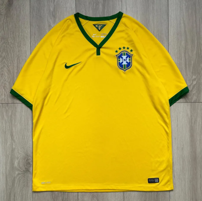 2014 Brazil Home Retro Soccer Jersey product image