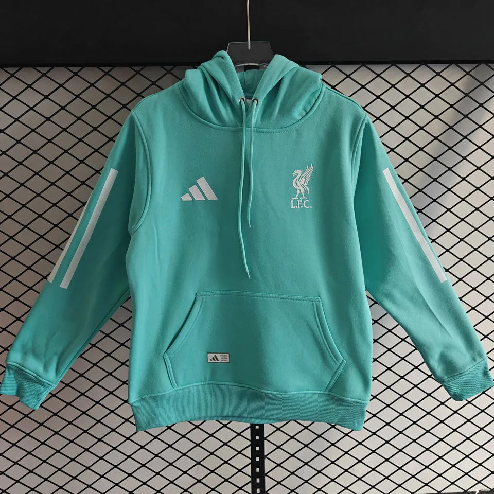 2026 LFC x AD Light Green Hoody 白三边 product image