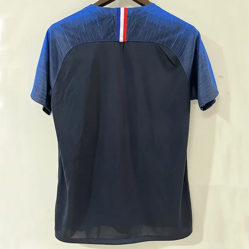 2018 France Home Retro Soccer Jersey product image