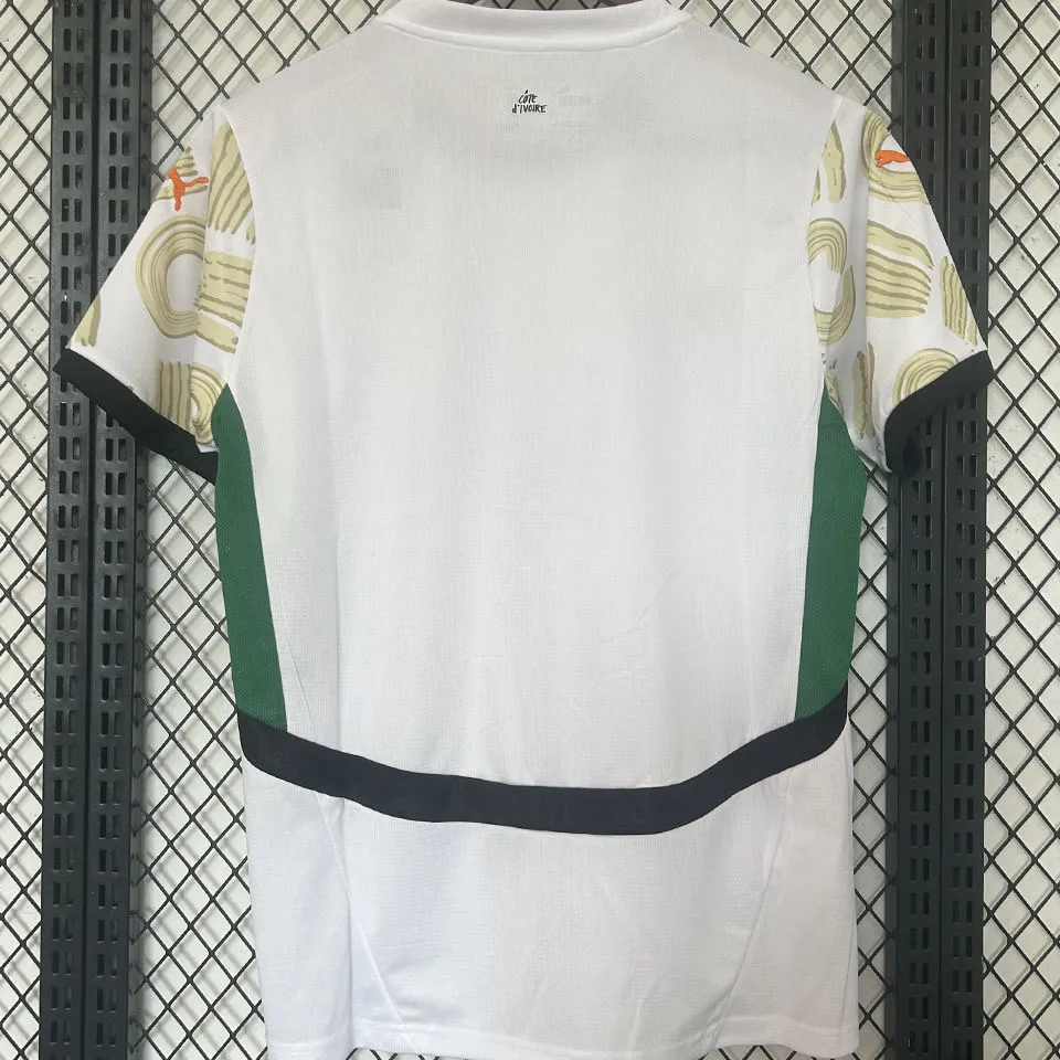 2024/25 Ivory Coast Away White Fans Soccer Jersey product image