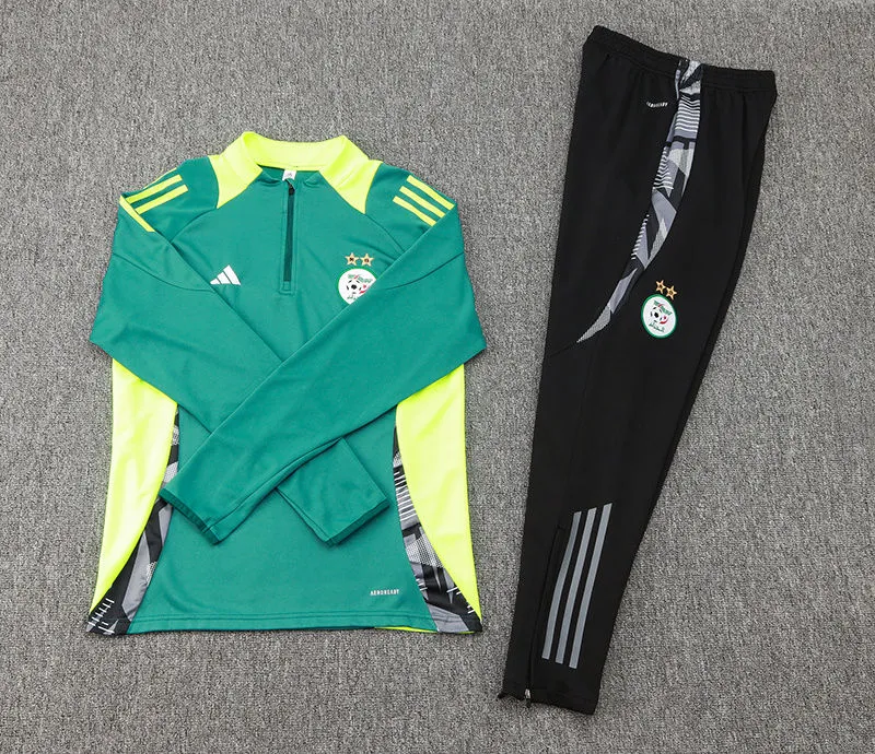 2024/25 Algeria Dark Green Sweater Tracksuit detail image