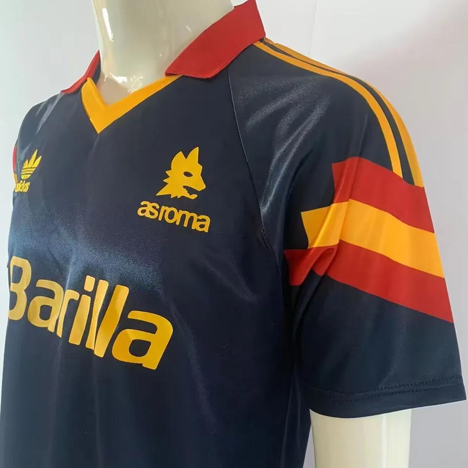 1991/92 Roma Third Black Retro.. detail image